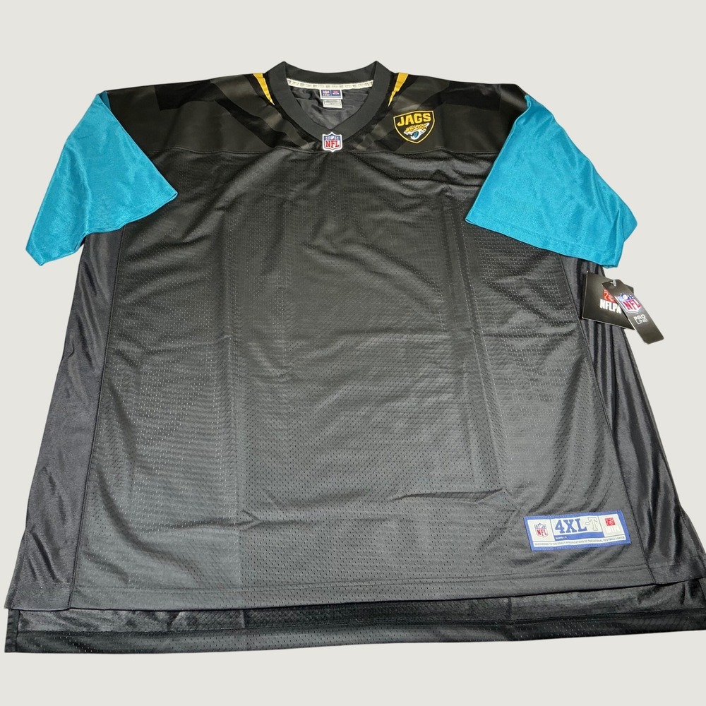 Jacksonville Jaguars NFL Pro Line Jersey 4XL Tall Black Teal NWT